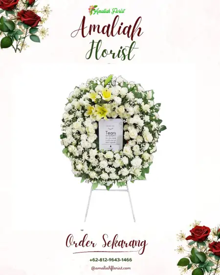 Krans Bunga Duka Cinere