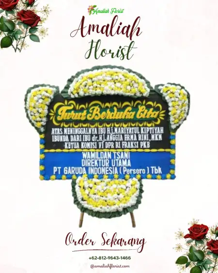 Papan Bunga Duka Cinere